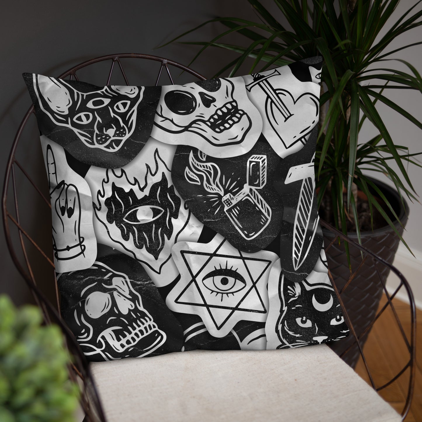 VOODOO MACHINE CO. Pillow