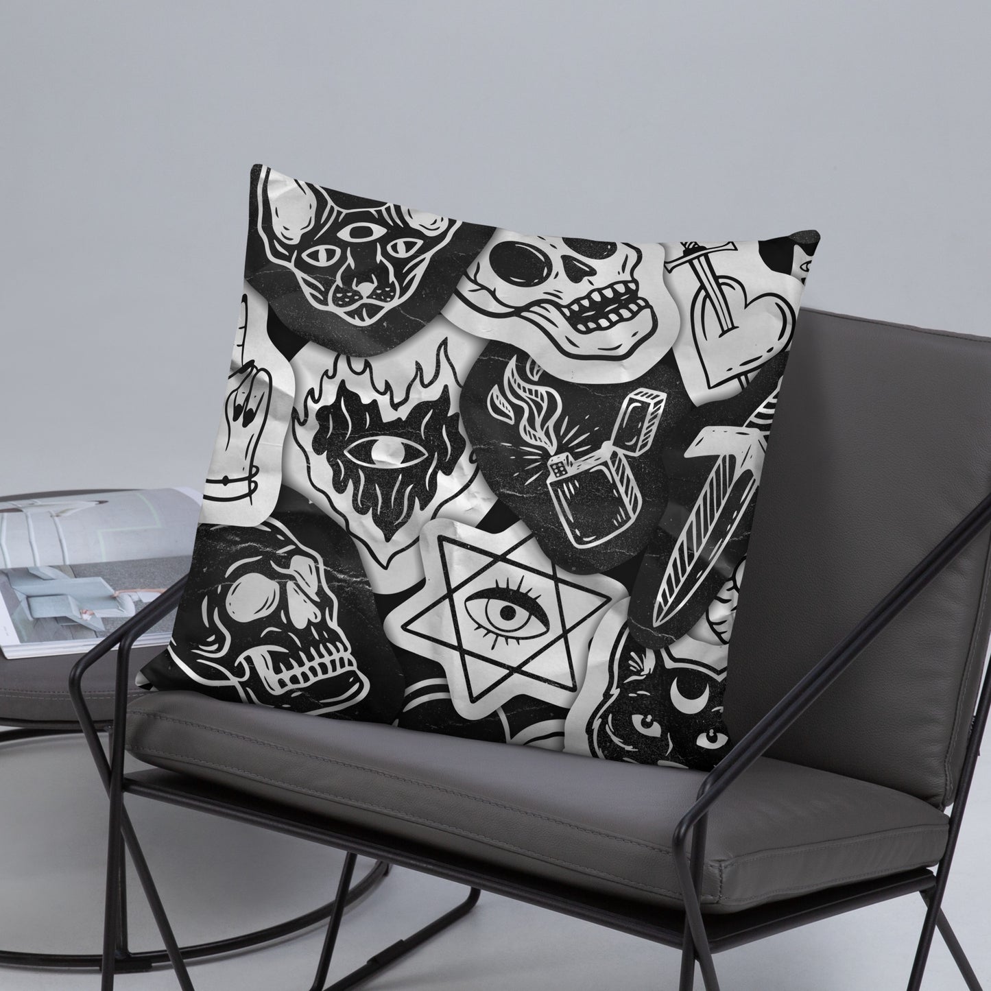 VOODOO MACHINE CO. Pillow
