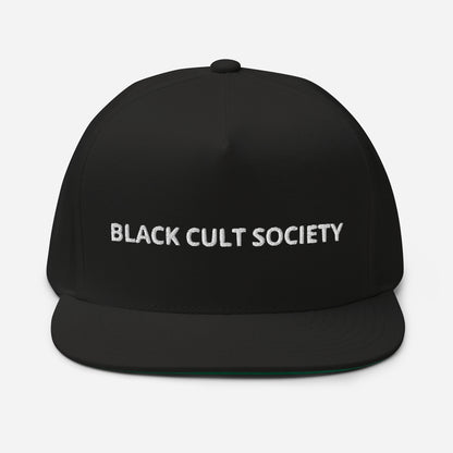 BLACK CULT SOCIETY Flat Bill Cap
