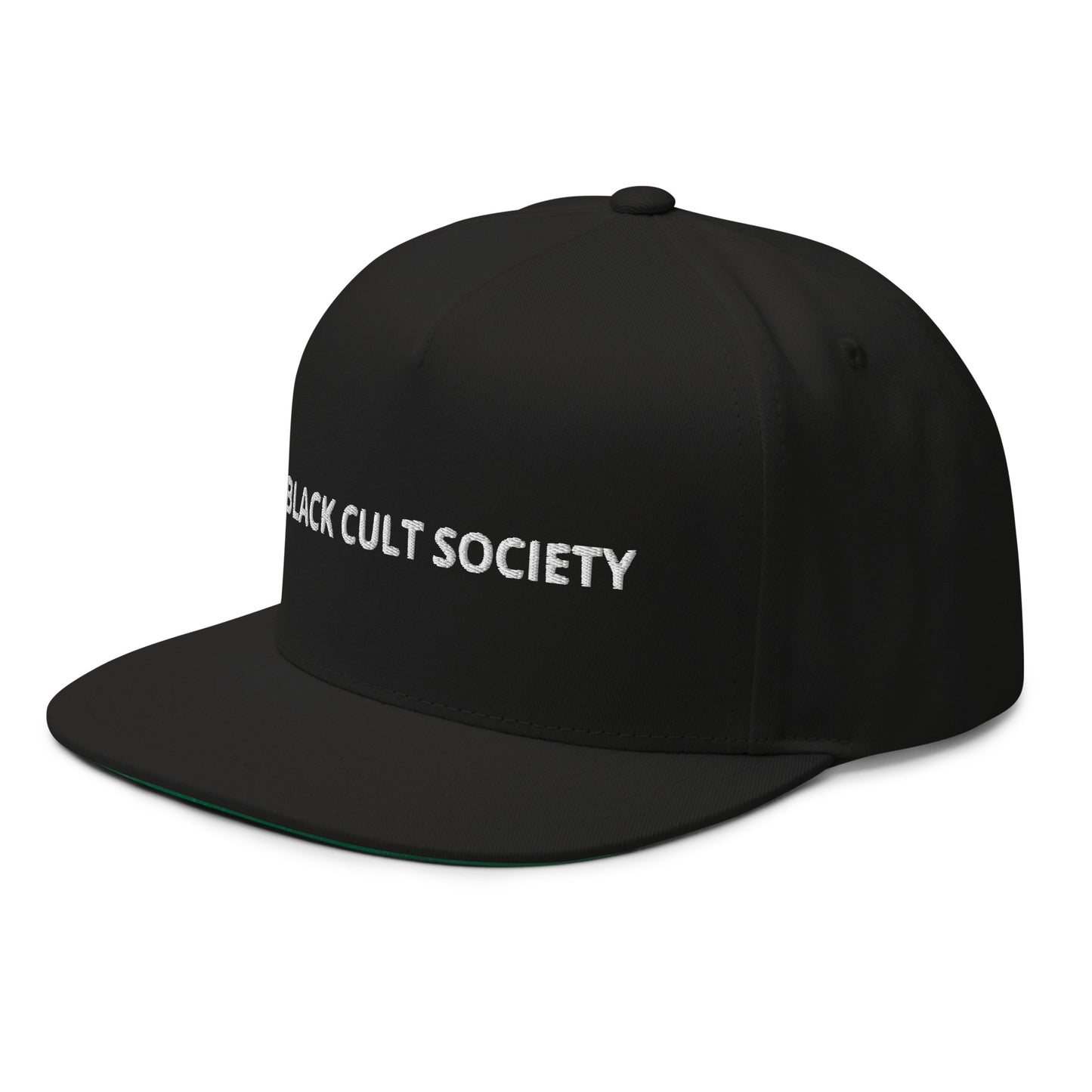 BLACK CULT SOCIETY Flat Bill Cap