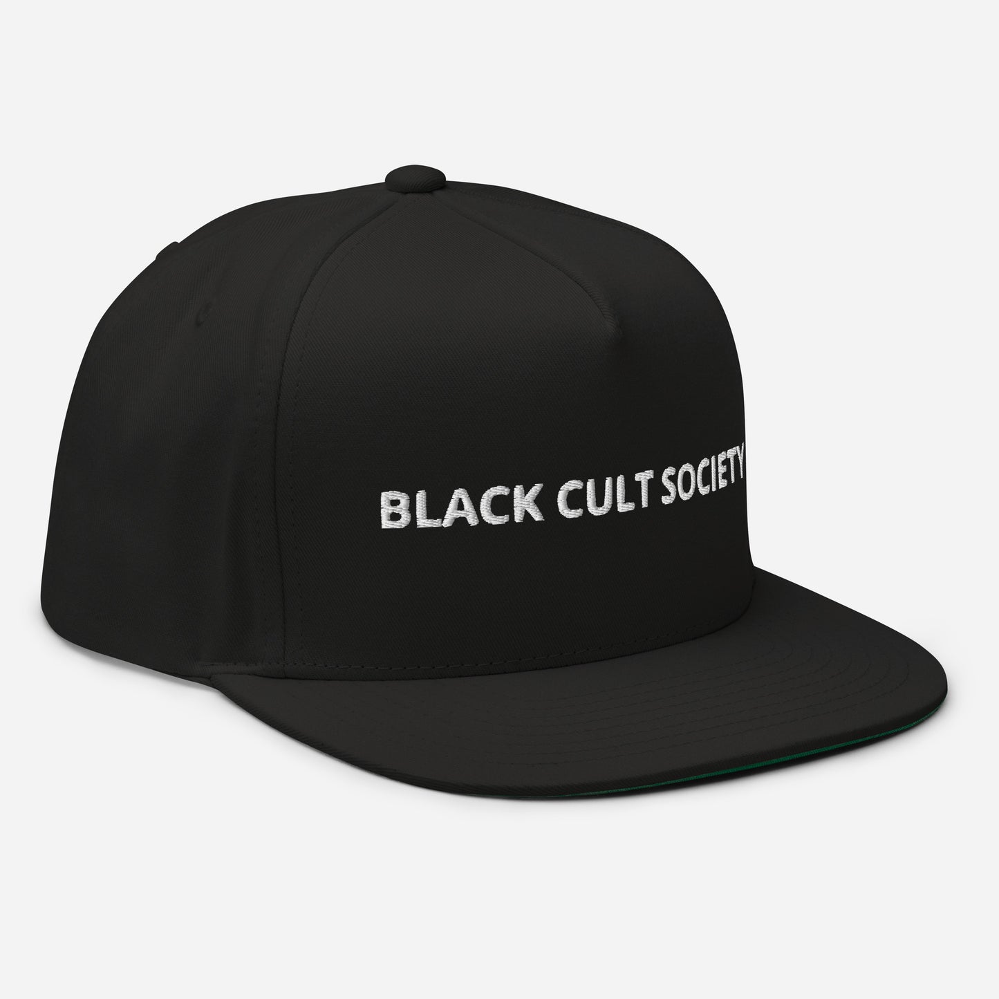 BLACK CULT SOCIETY Flat Bill Cap