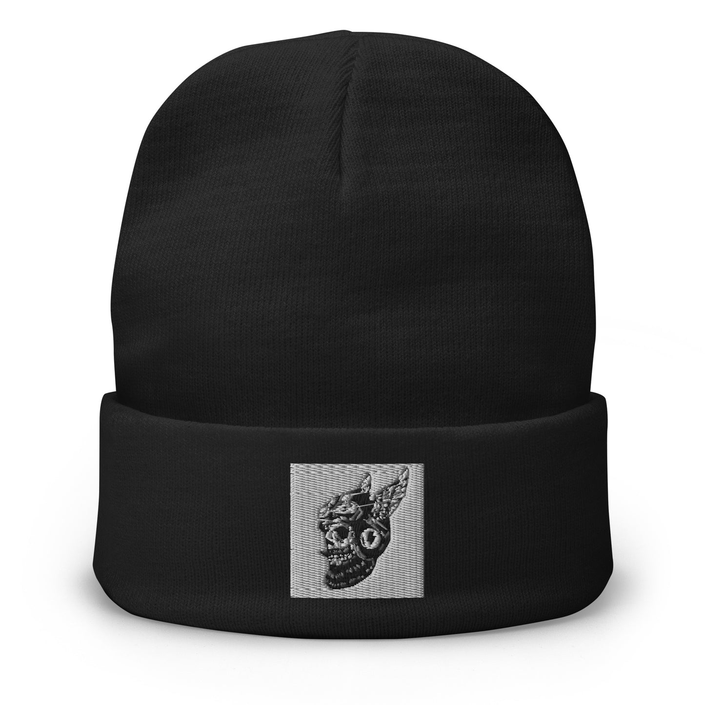 VOODOO MACHINE CO. Embroidered Beanie