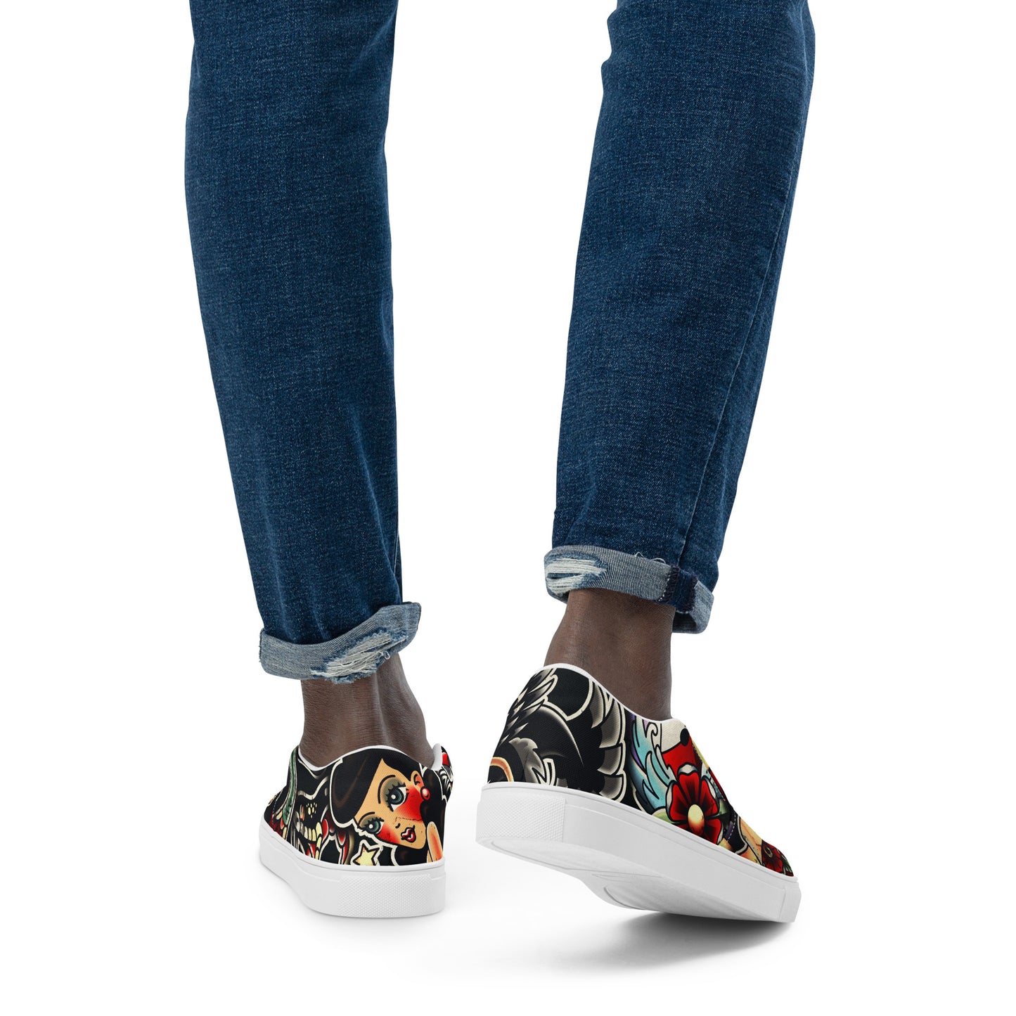 VOODOO MACHINE CO. Men’s slip-on canvas shoes