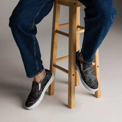 VOODOO MACHINE CO. Men’s slip-on canvas shoes