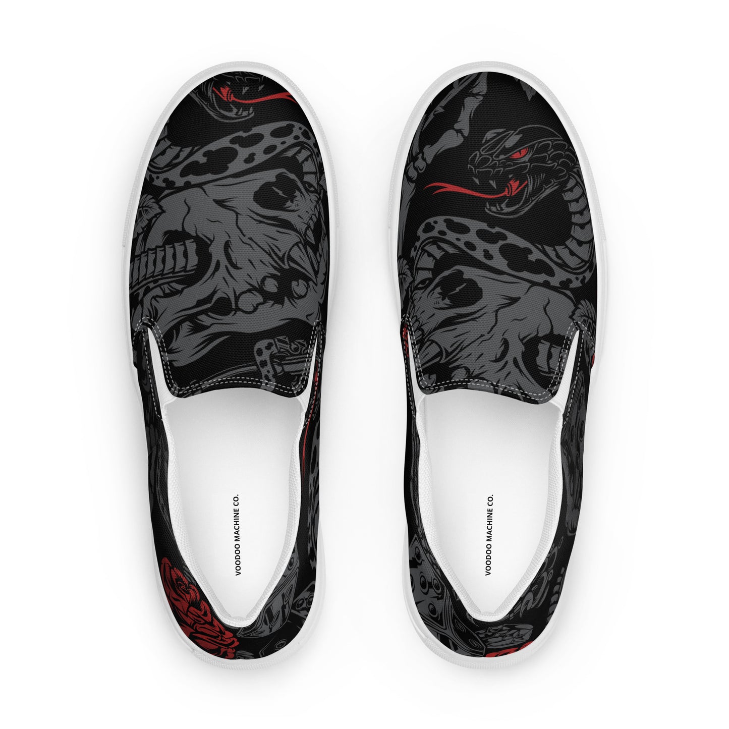 VOODOO MACHINE CO. Men’s slip-on canvas shoes
