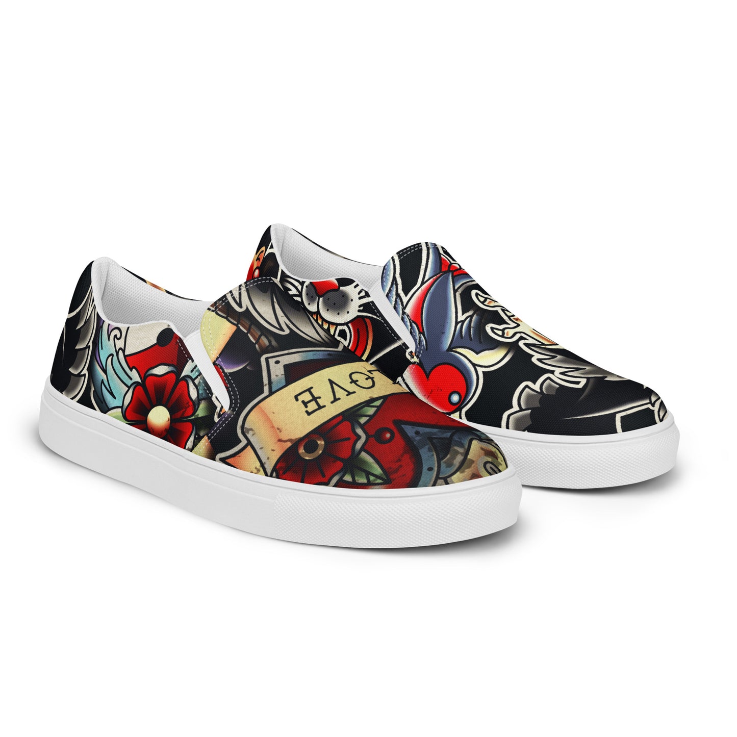 VOODOO MACHINE CO. Men’s slip-on canvas shoes