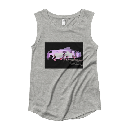 Voodoo Machine Co. - Bright Nights Collection - Ladies’ Cap Sleeve T-Shirt