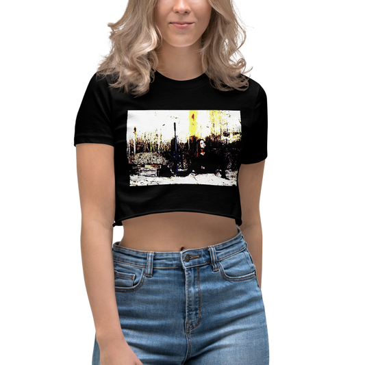 Voodoo Machine Co. - Dark Days Collection - Women's Crop Top