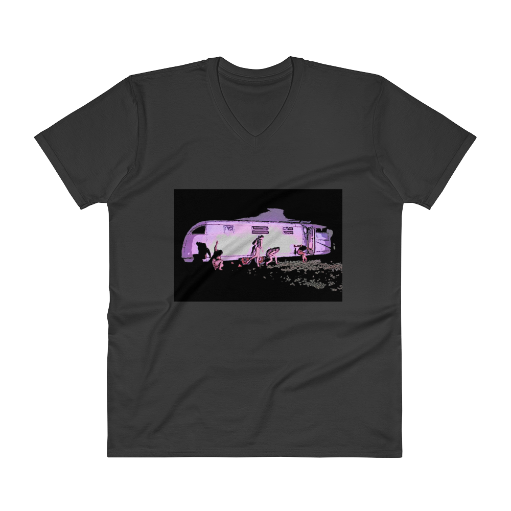 Voodoo Machine Co. - Bright Nights Collection - V-Neck T-Shirt