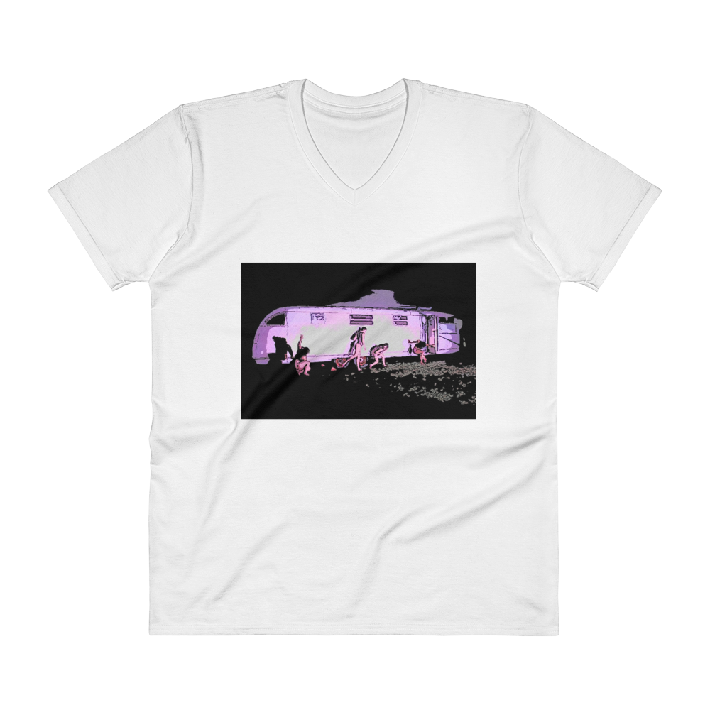 Voodoo Machine Co. - Bright Nights Collection - V-Neck T-Shirt