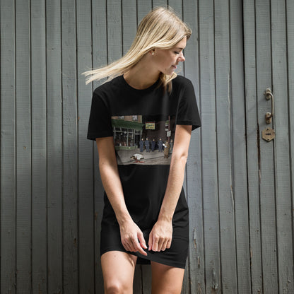 BLACK CULT SOCIETY Organic cotton t-shirt dress