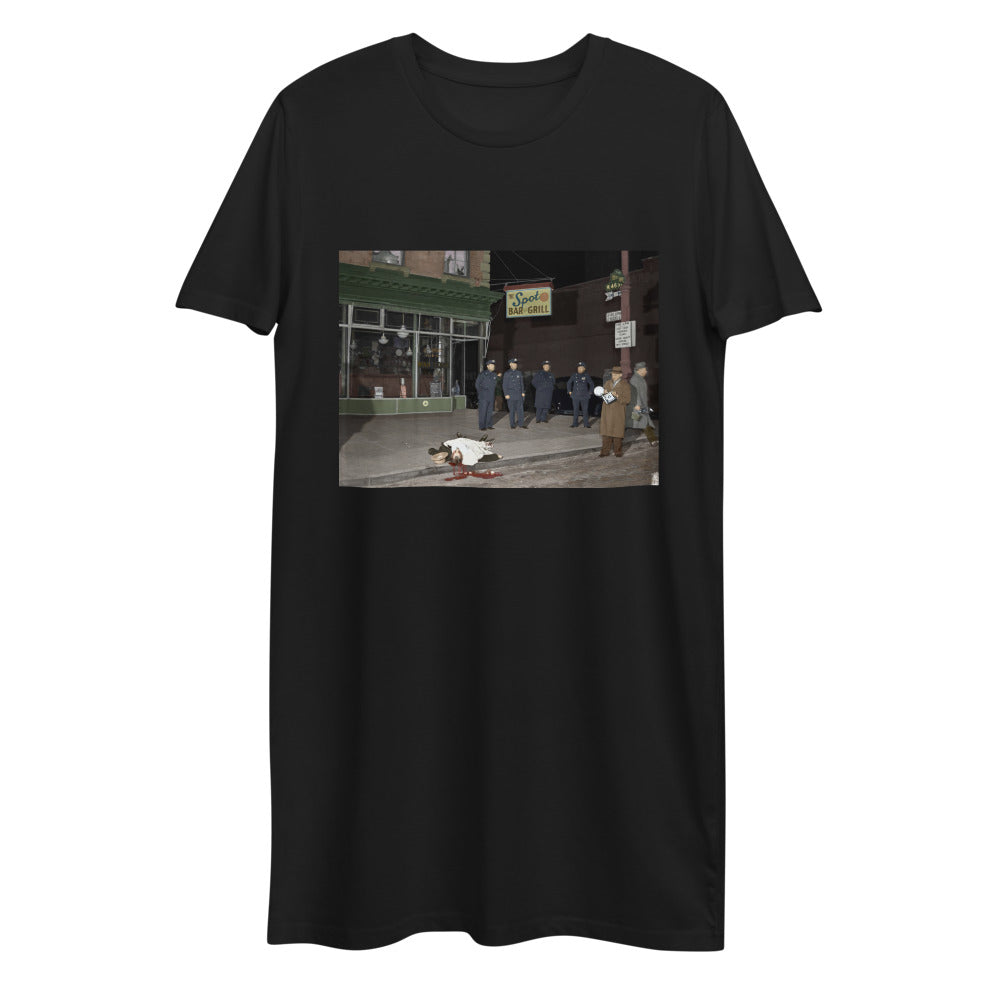BLACK CULT SOCIETY Organic cotton t-shirt dress