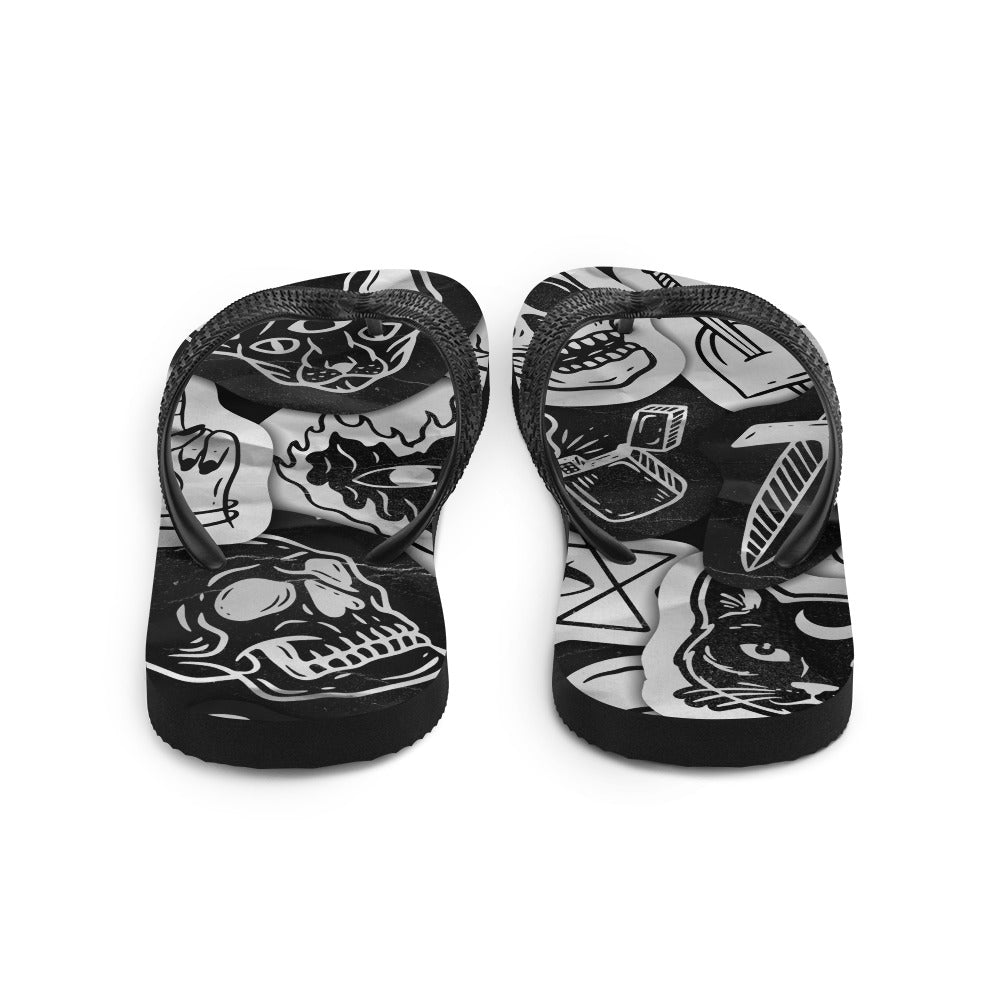 VOODOO MACHINE CO. Flip-Flops