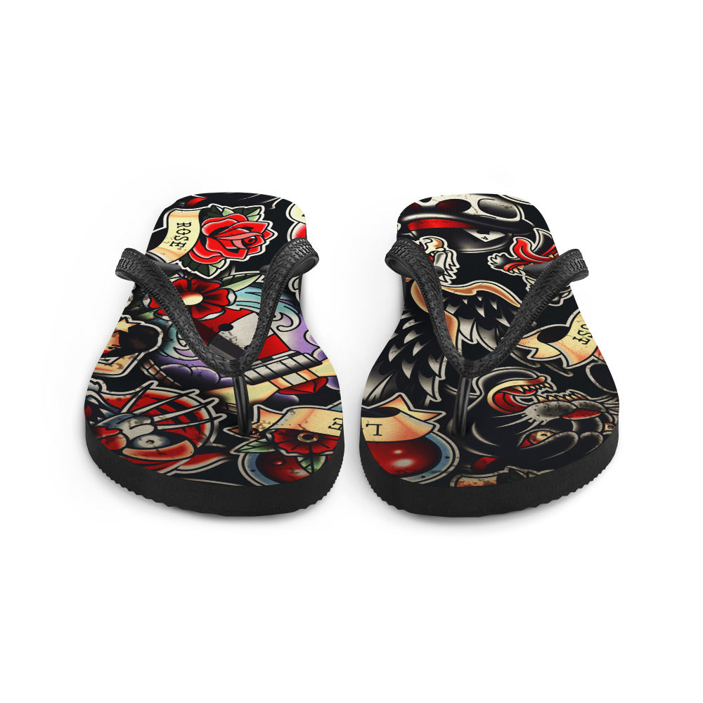 VOODOO MACHINE CO. Flip-Flops