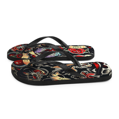 VOODOO MACHINE CO. Flip-Flops