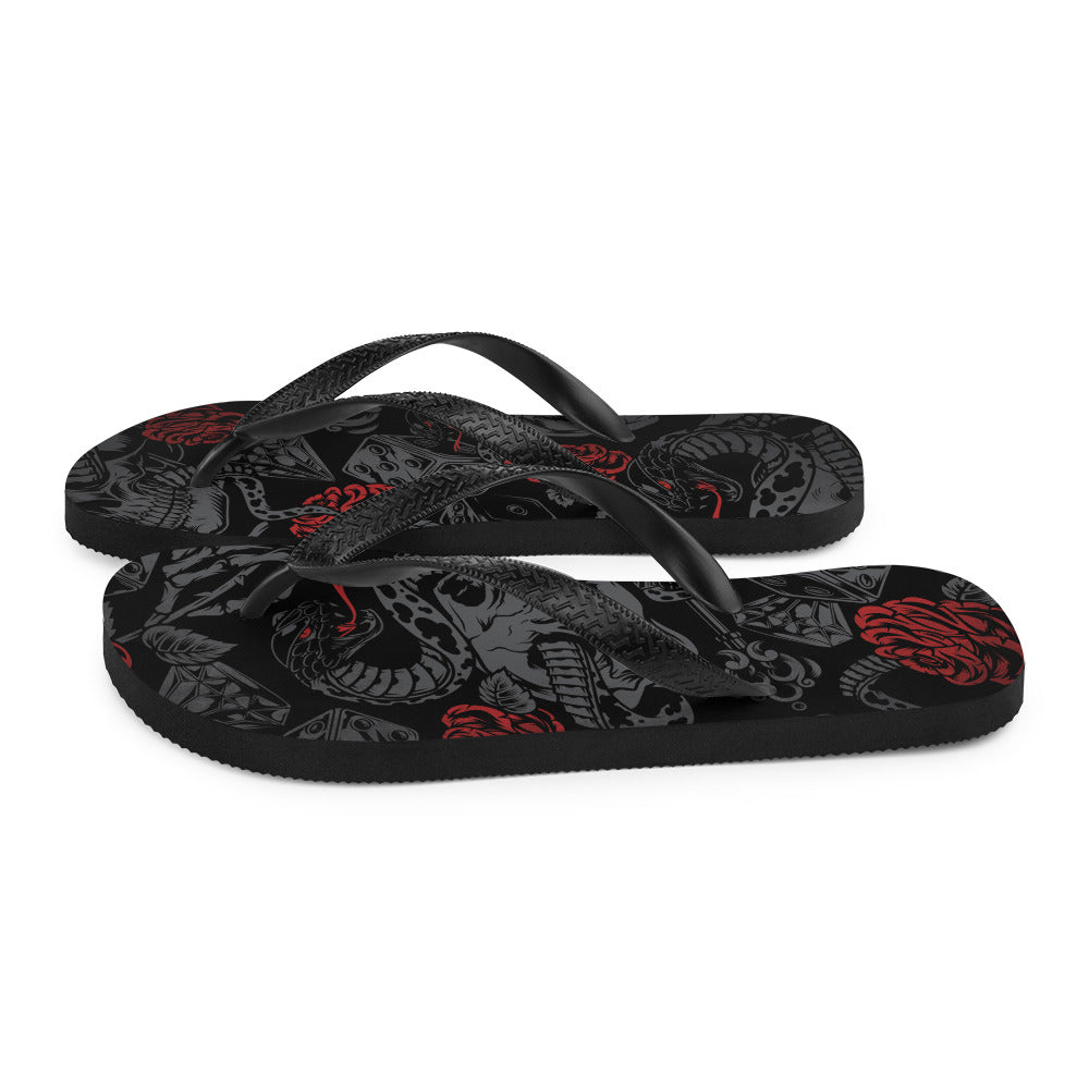 VOODOO MACHINE CO. Flip-Flops