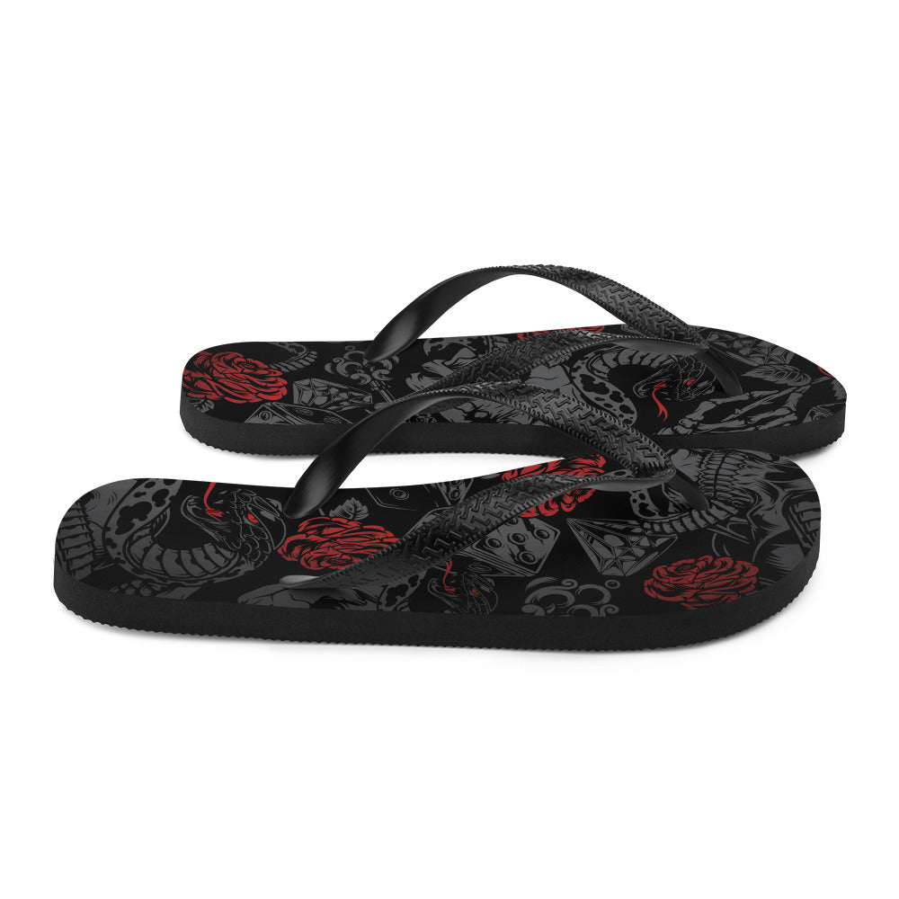 VOODOO MACHINE CO. Flip-Flops