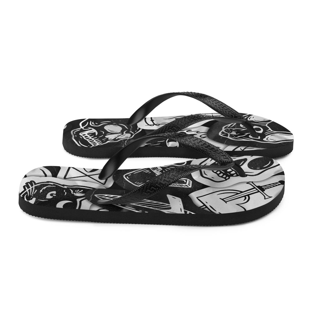 VOODOO MACHINE CO. Flip-Flops