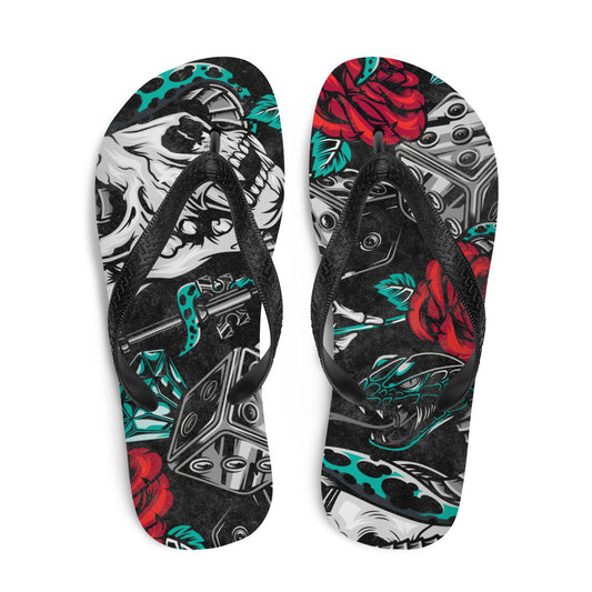 VOODOO MACHINE CO. Flip-Flops