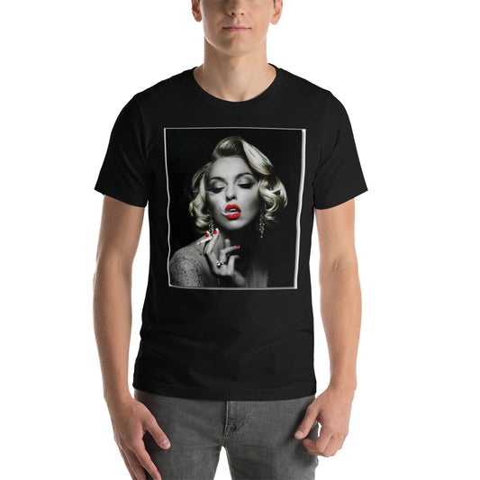 MARILYN SMOKING Short-Sleeve Unisex T-Shirt