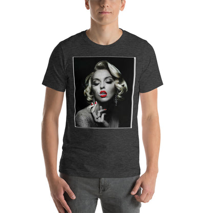 MARILYN SMOKING Short-Sleeve Unisex T-Shirt