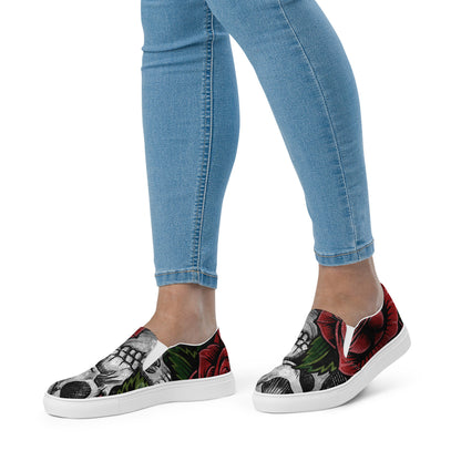 VOODOO MACHINE CO. Women’s slip-on canvas shoes