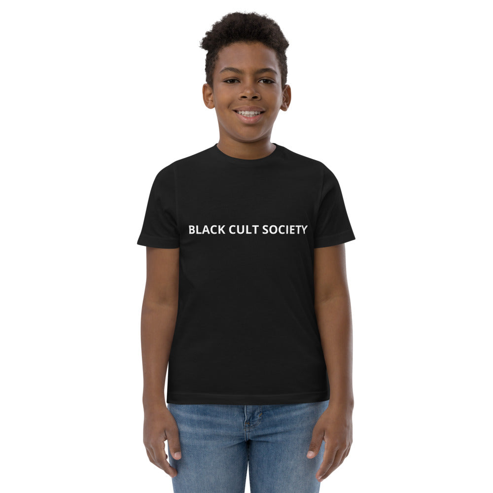 BLACK CULT SOCIETY Youth jersey t-shirt