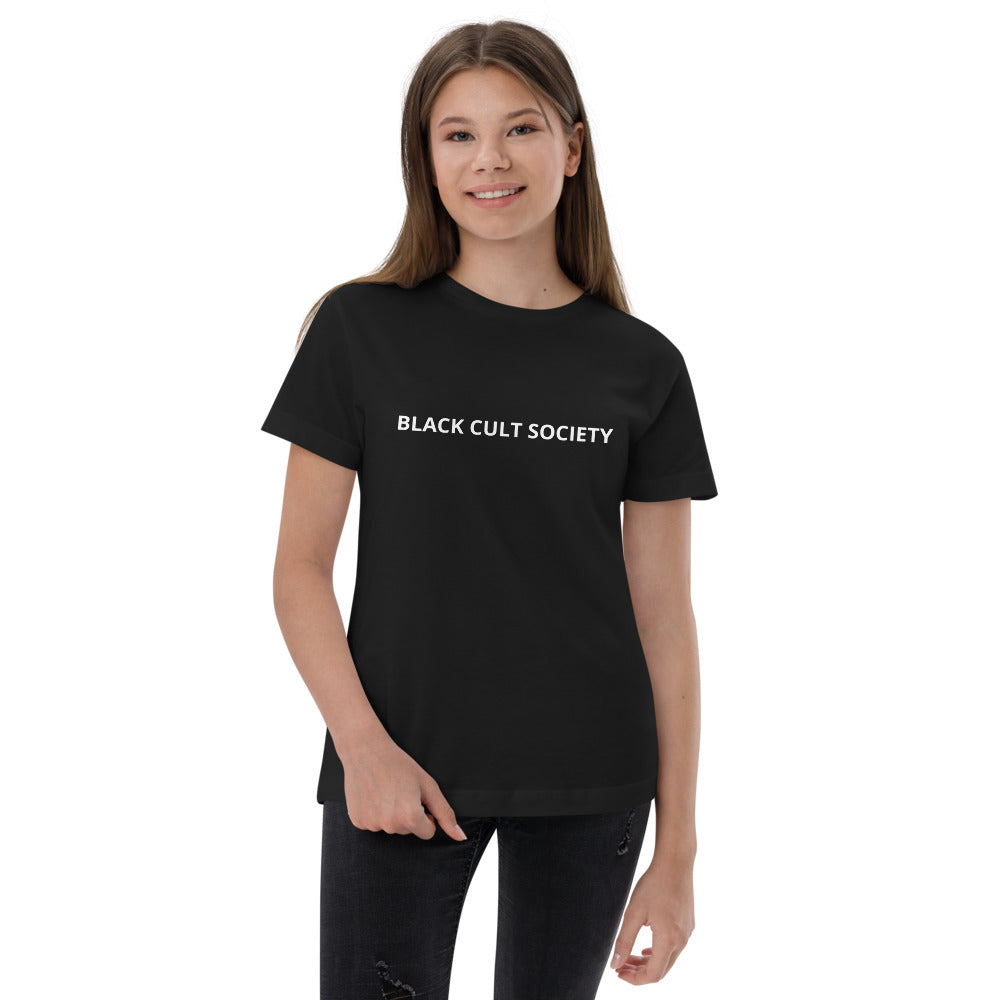 BLACK CULT SOCIETY Youth jersey t-shirt