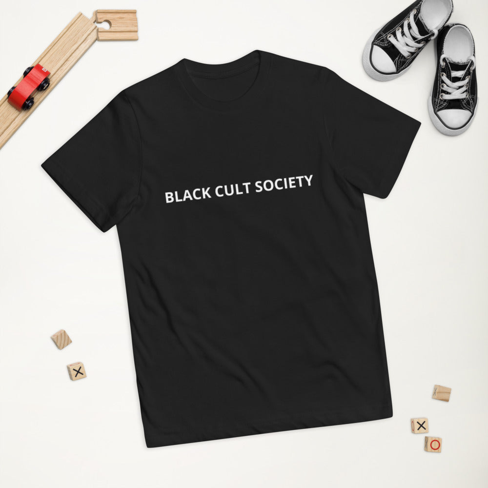BLACK CULT SOCIETY Youth jersey t-shirt