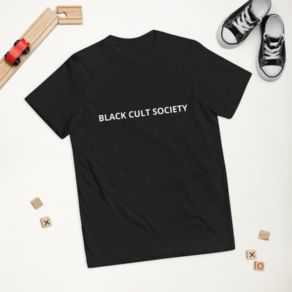 BLACK CULT SOCIETY Youth jersey t-shirt