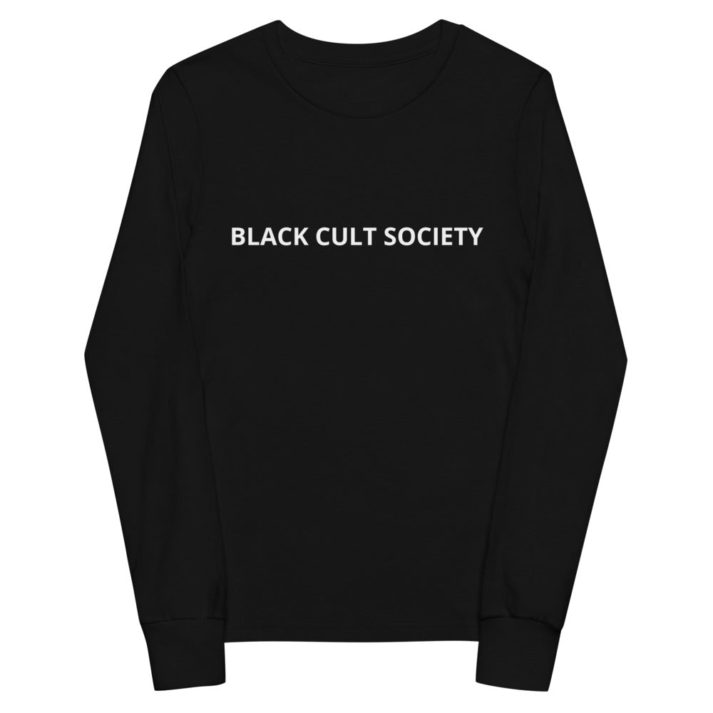 BLACK CULT SOCIETY Youth long sleeve tee