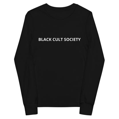 BLACK CULT SOCIETY Youth long sleeve tee