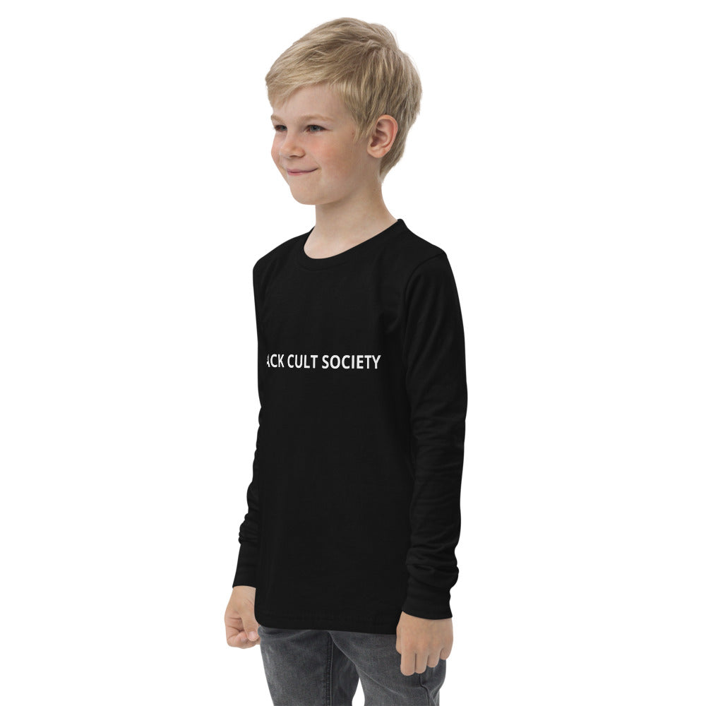 BLACK CULT SOCIETY Youth long sleeve tee