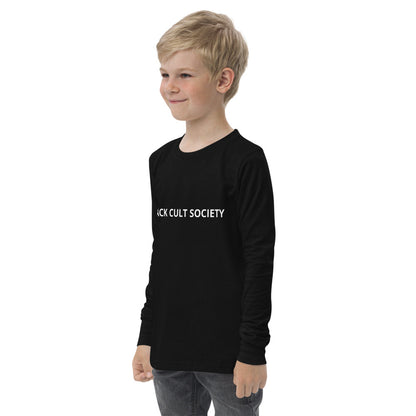 BLACK CULT SOCIETY Youth long sleeve tee